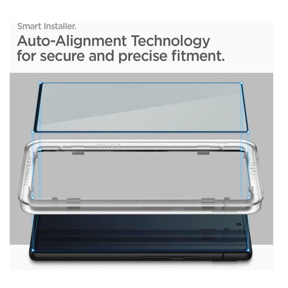 Spigen Tempered Glass Screen Protector designed for Pixel 6a Edge to Edge Protec - Picture 4 of 8